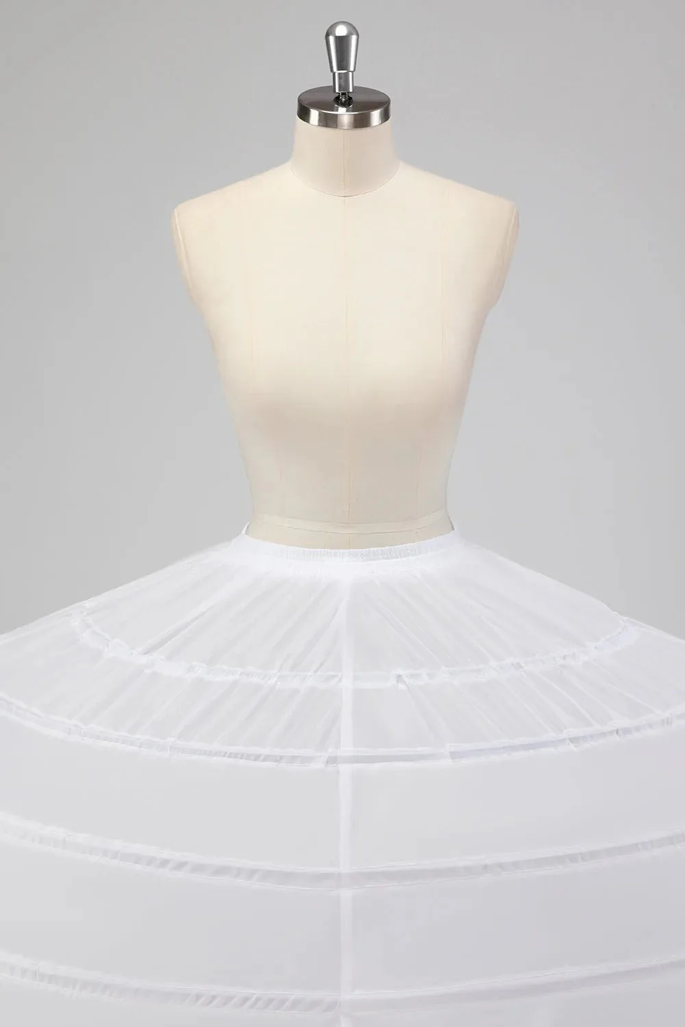 10 Hoop Tulle Robe de bal Jupon Longueur du sol Crinoline Sous-jupon pour Quinceanera Robe - Image 4