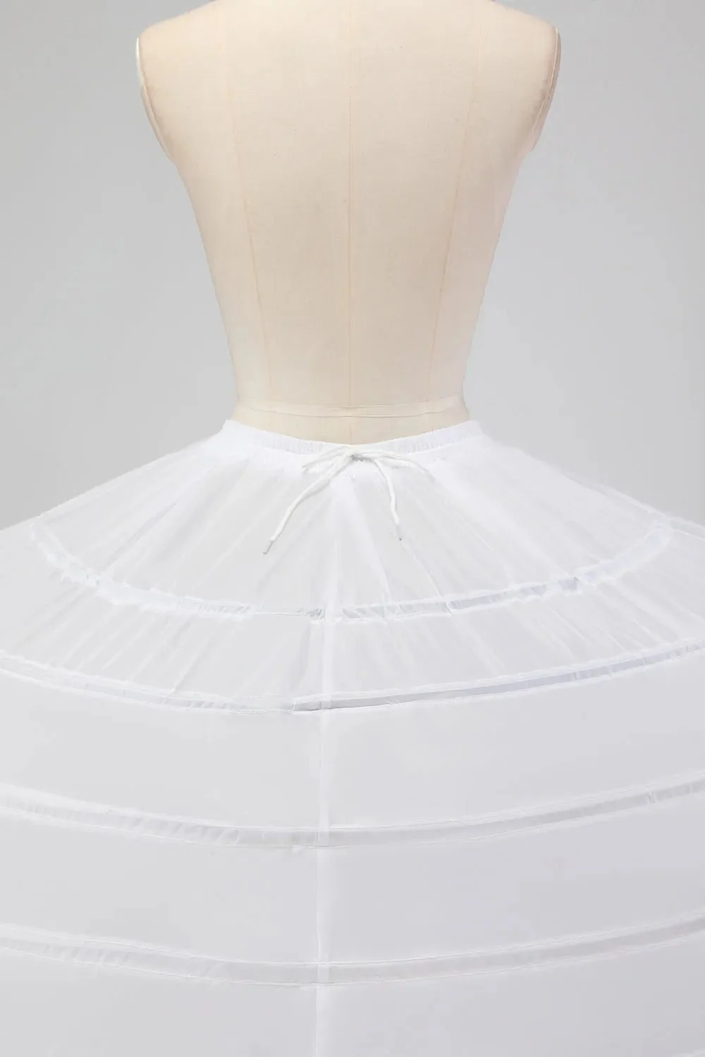 10 Hoop Tulle Robe de bal Jupon Longueur du sol Crinoline Sous-jupon pour Quinceanera Robe - Image 6