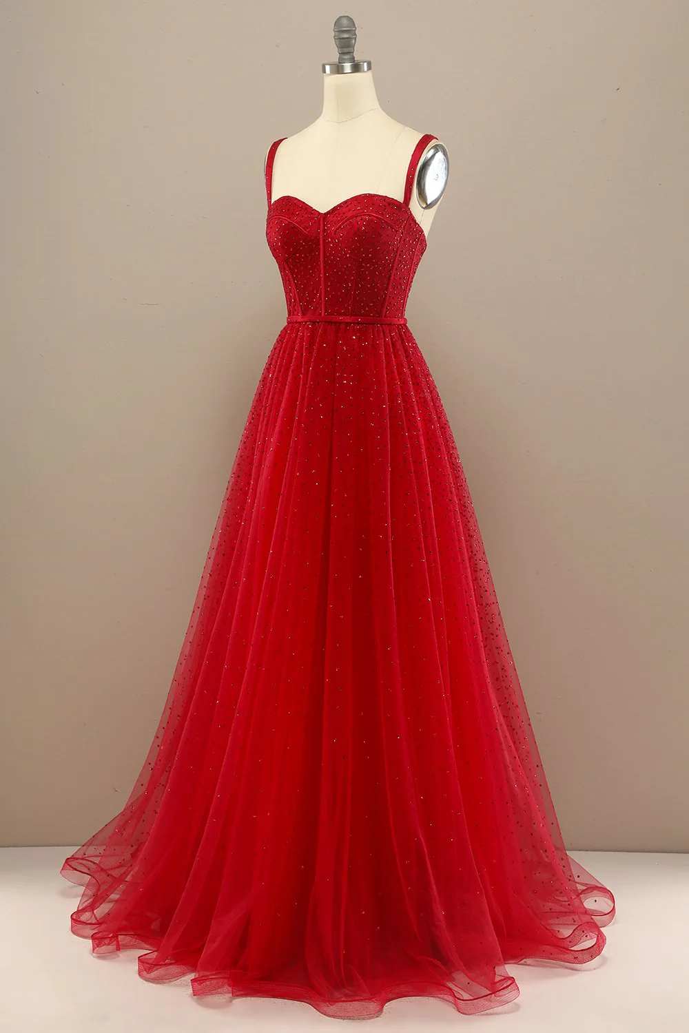 Robe de bal rouge - Image 3