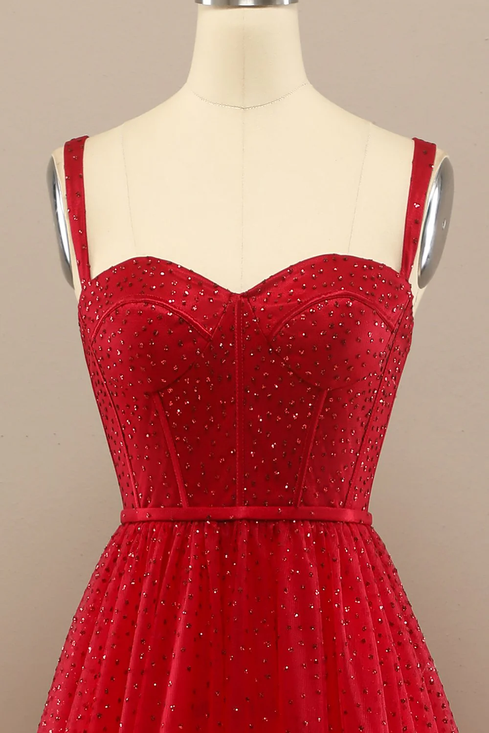 Robe de bal rouge - Image 4
