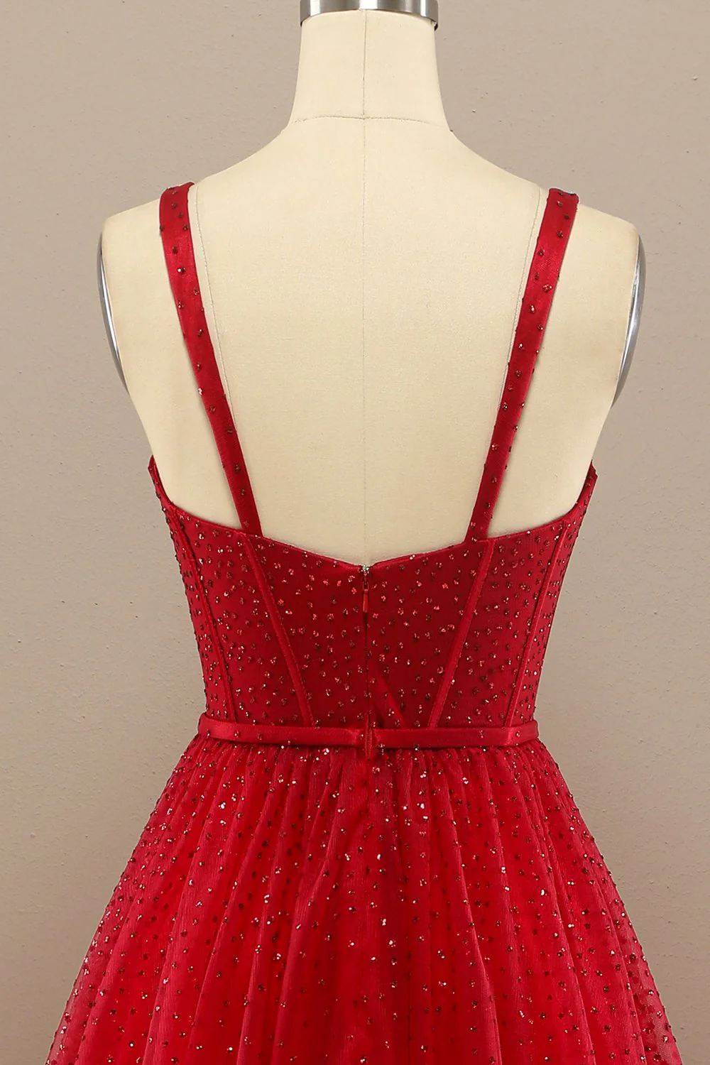 Robe de bal rouge - Image 5