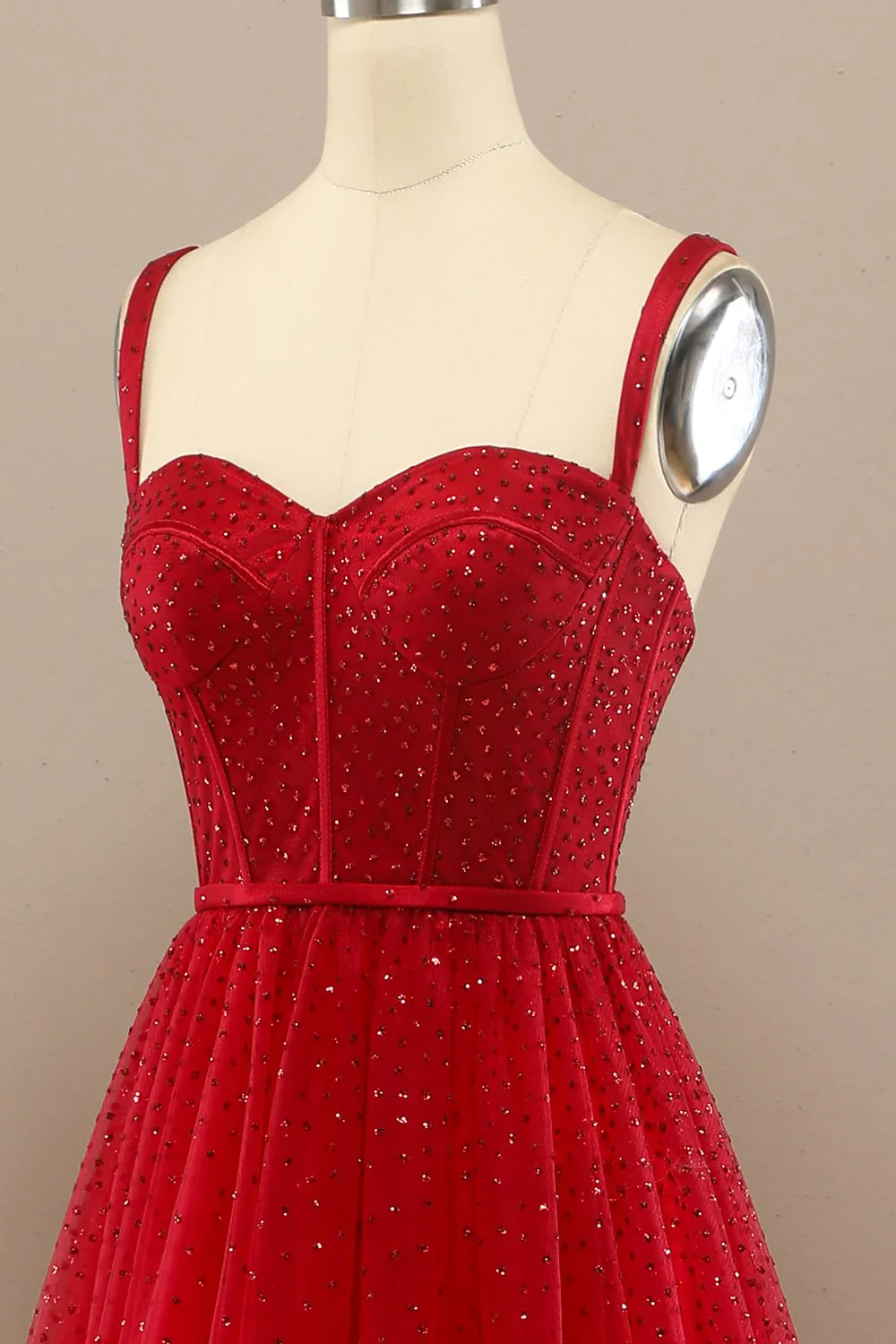 Robe de bal rouge - Image 6