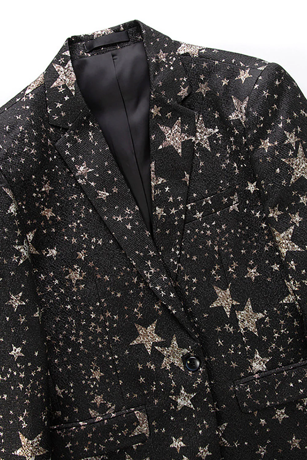 Blazer de bal pour hommes Étoiles noires - Image 4