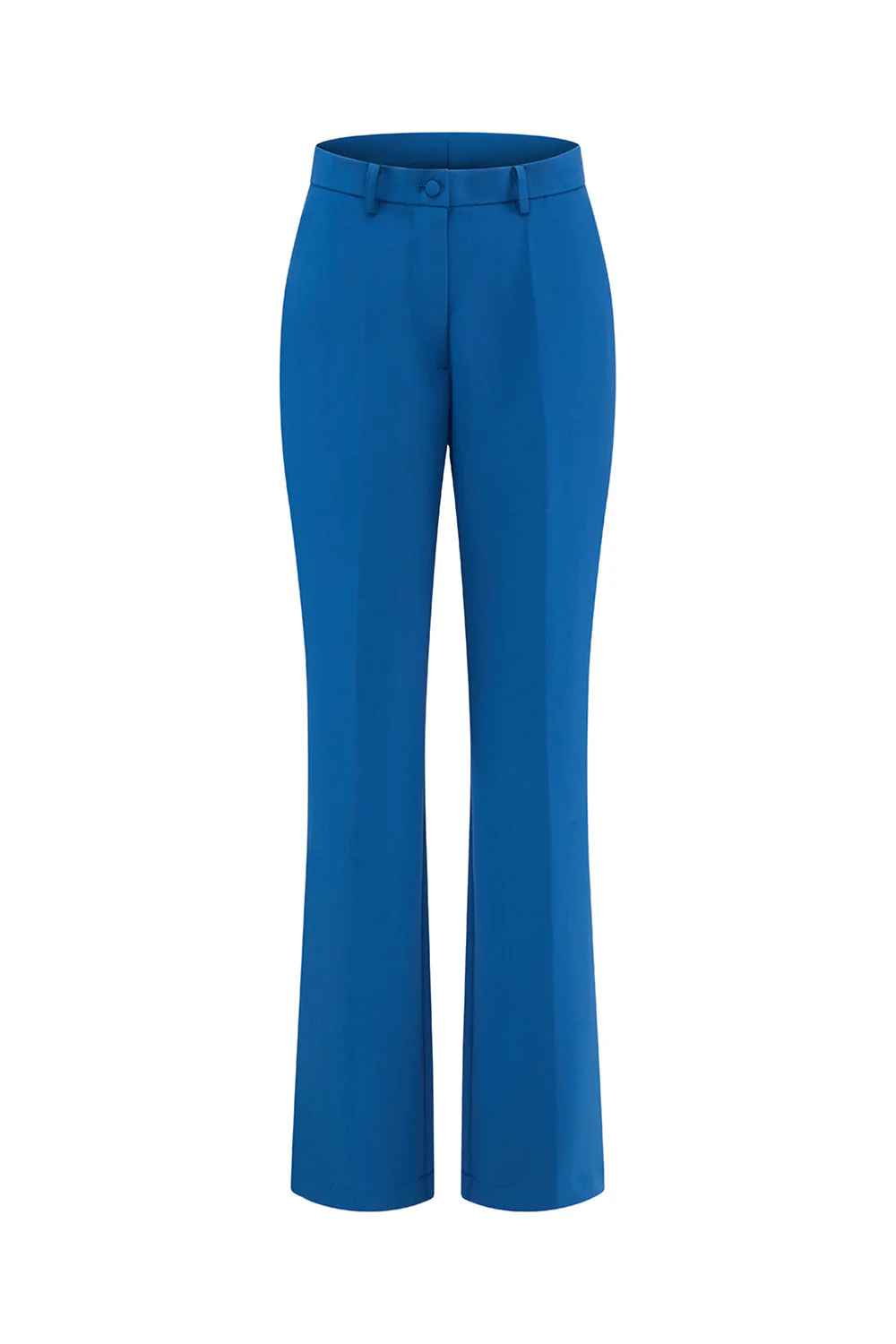 Bleu foncé 2 pièces pointe revers simple boutonnage femmes bal costumes - Image 7