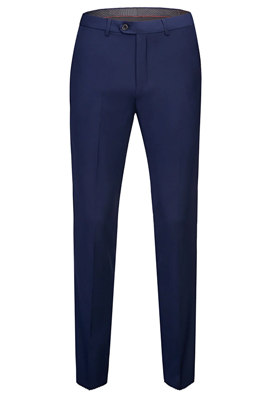 Bleu Marine 3 Pièces Slim Fit Casual Tuxedo Suits - Image 3