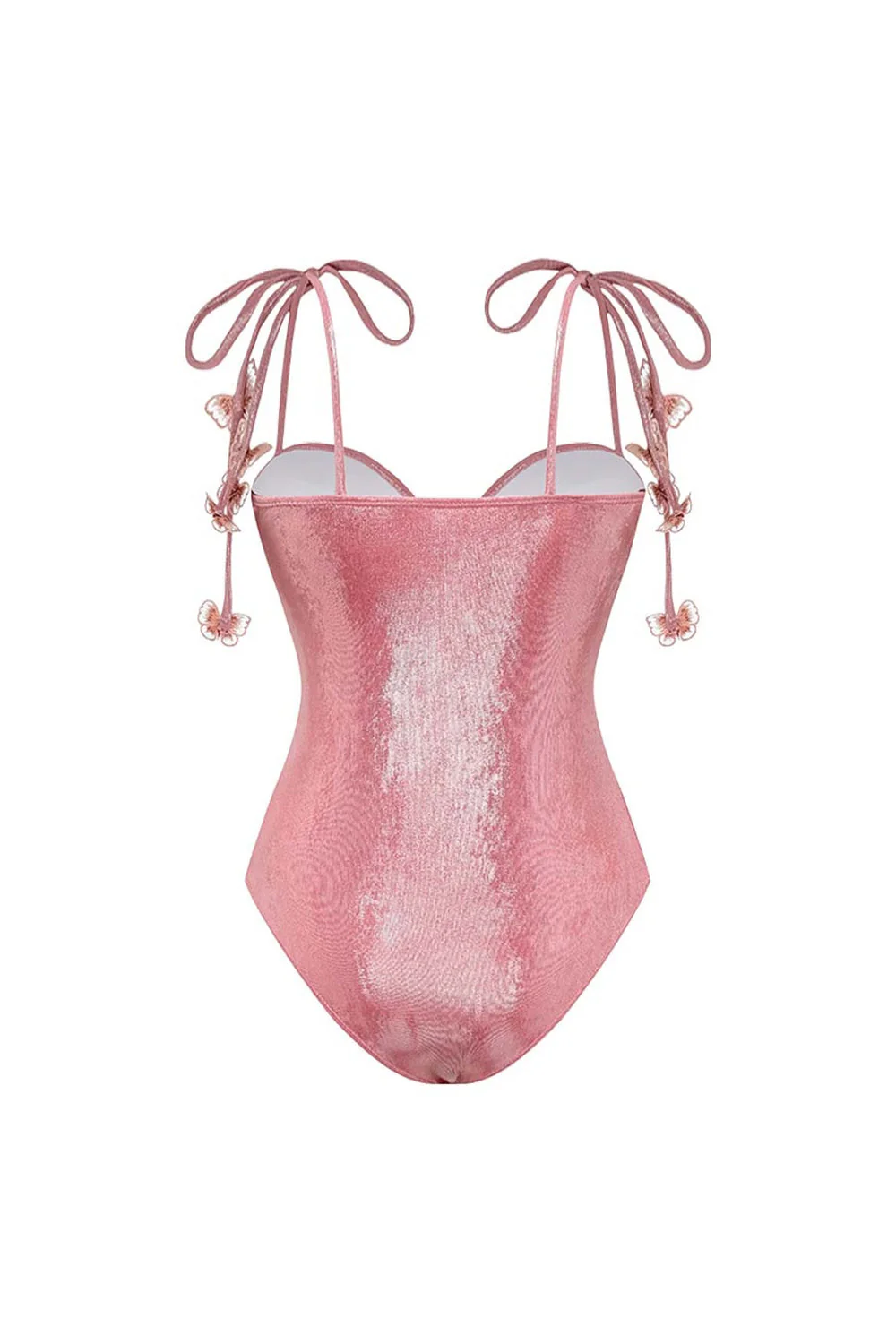 Blush 2 pièces bretelles fines avec applique, robe de plage - Image 3