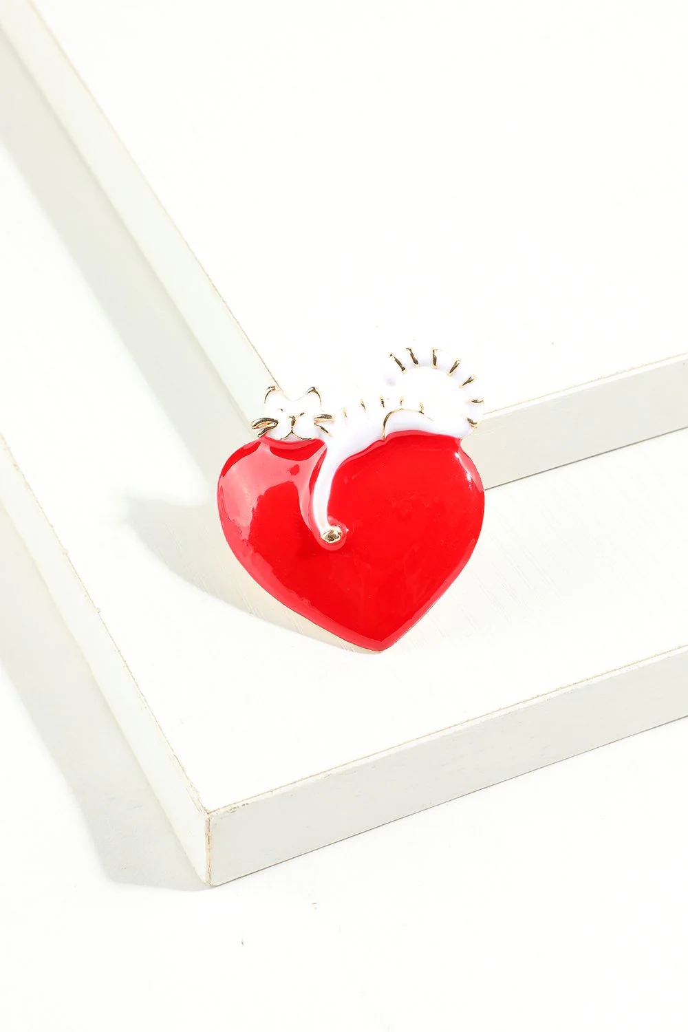 Broche de chat d’amour - Image 3
