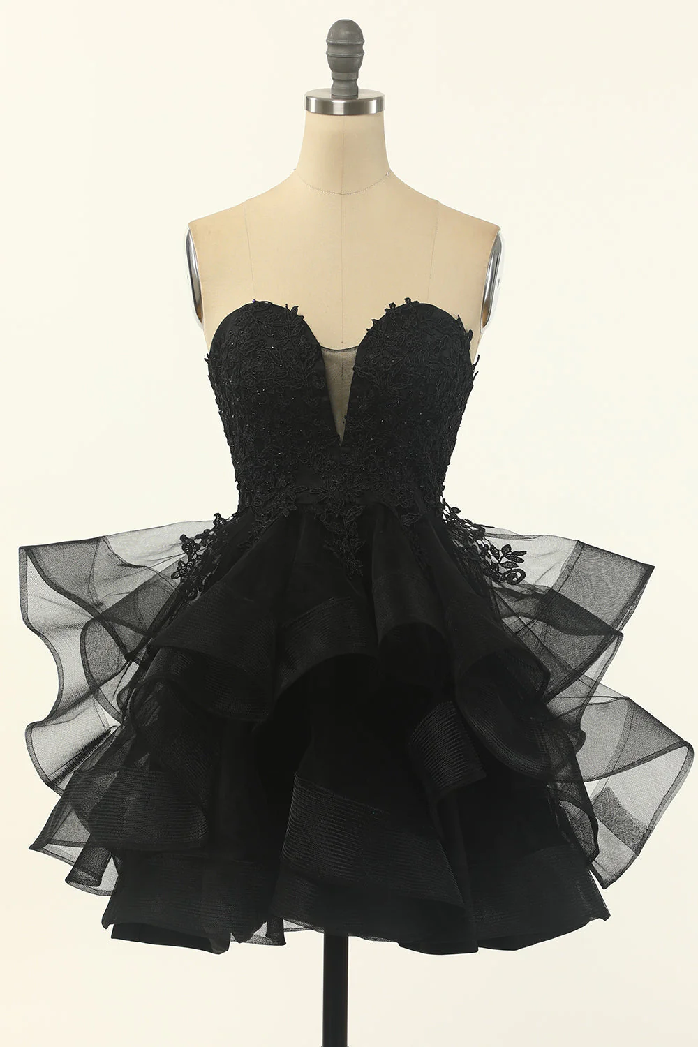 Bustier Tulle Petite Robe Noire