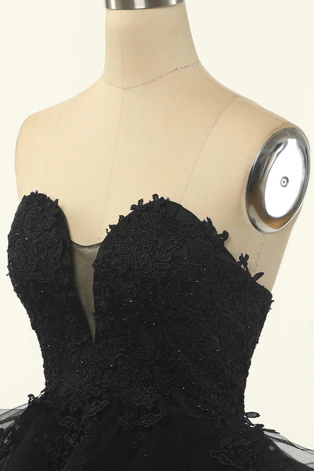 Bustier Tulle Petite Robe Noire - Image 5