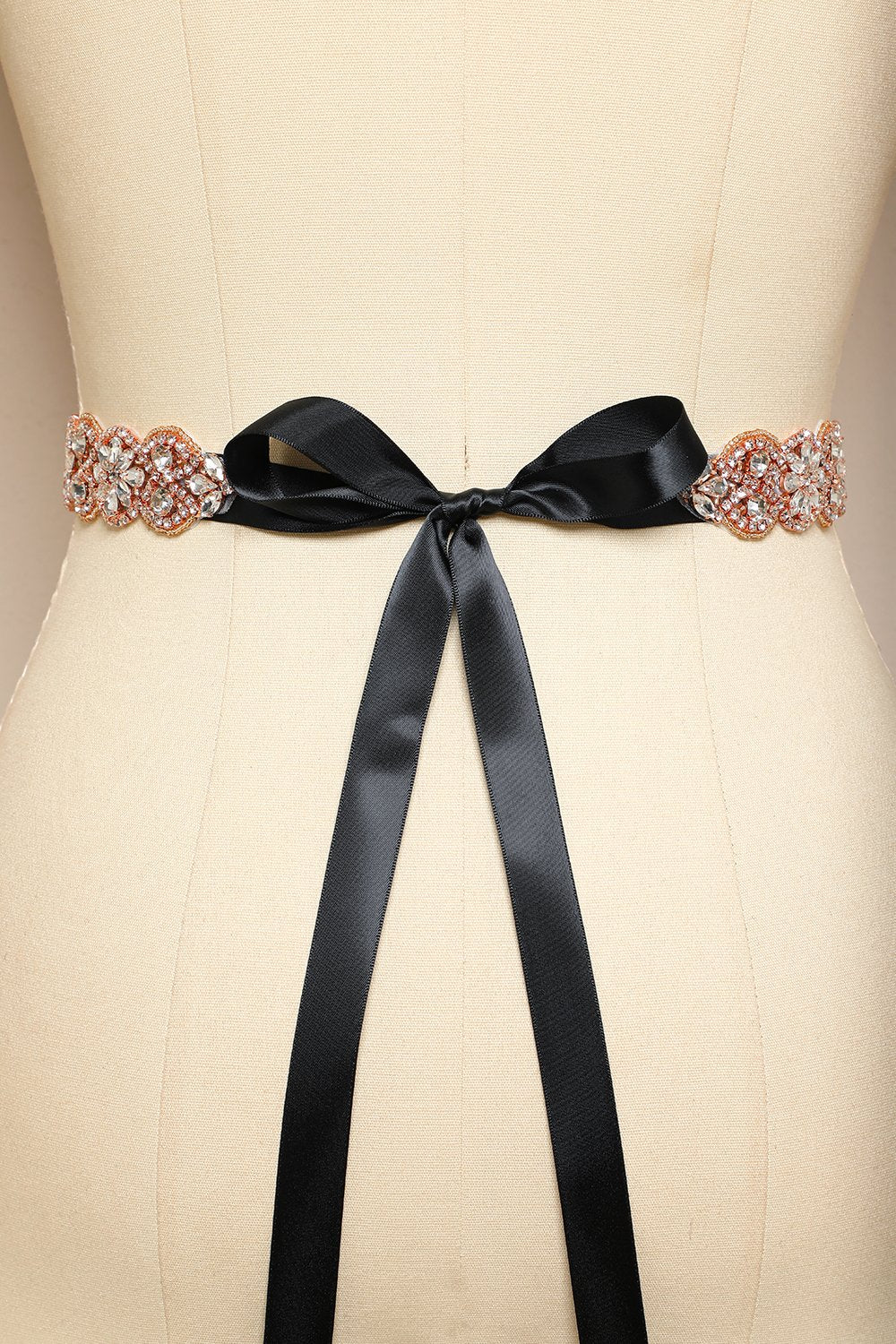 Ceinture de Rhinstone noire - Image 2