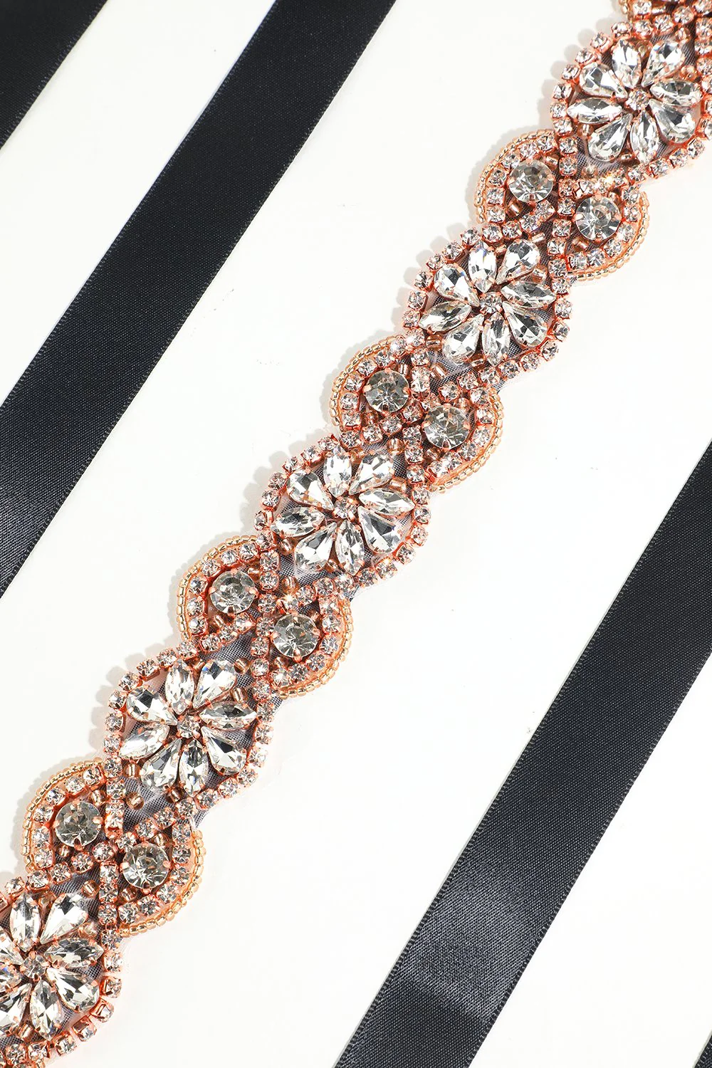 Ceinture de Rhinstone noire - Image 5