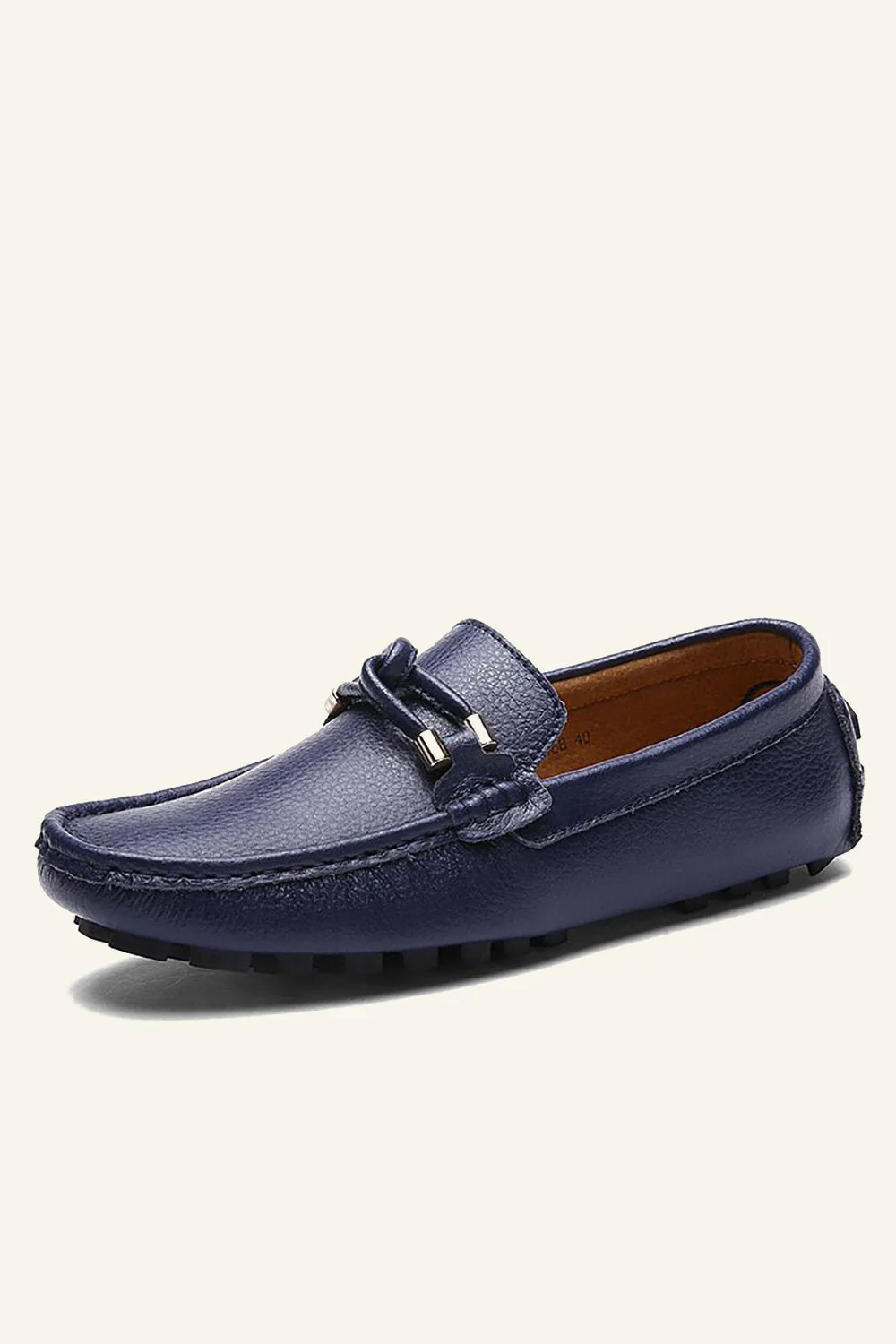 Chaussures à pois paresseux paresseux à enfiler pour hommes de style britannique - Image 10