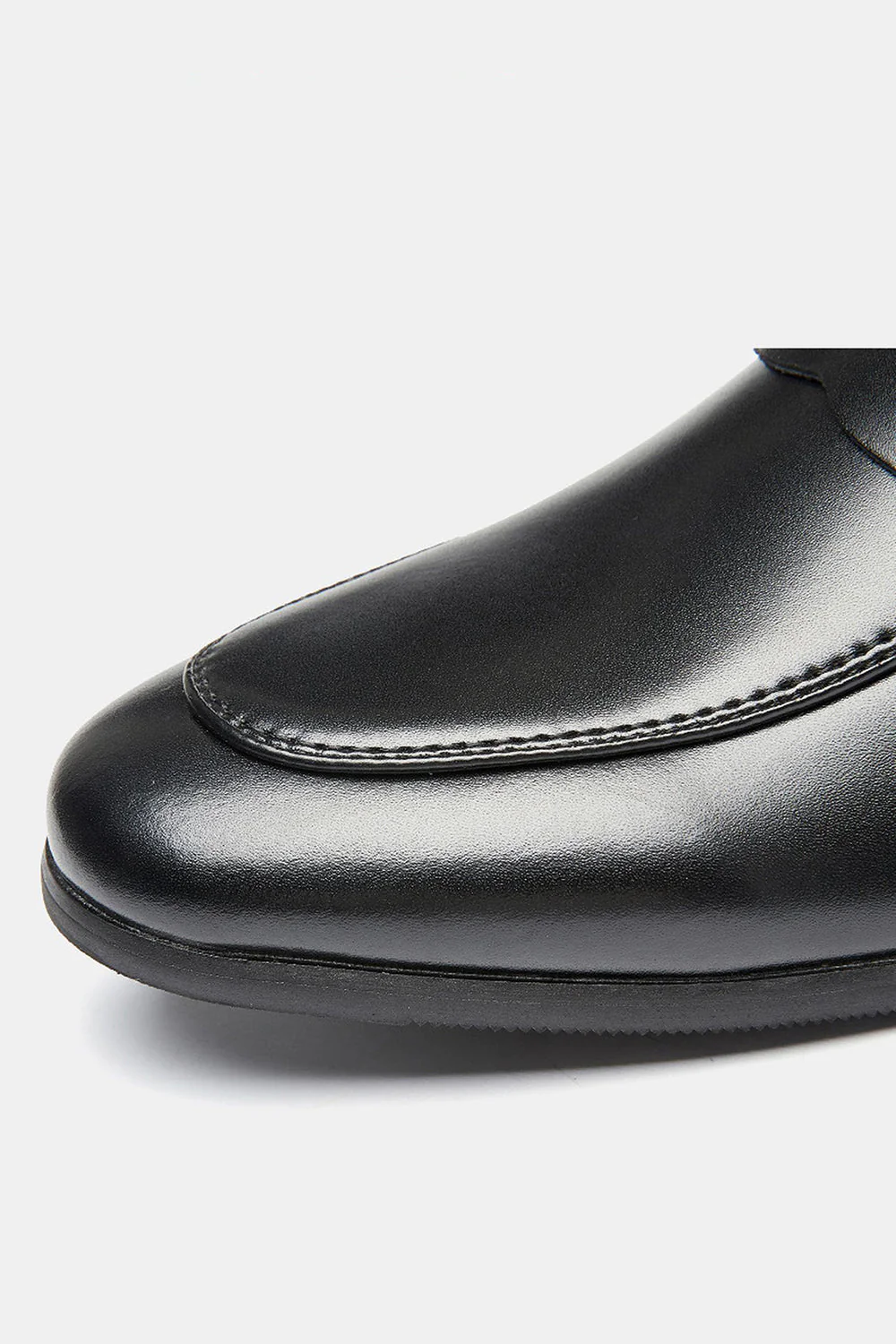 Chaussures de fête en cuir marron à enfiler pour hommes - Image 9