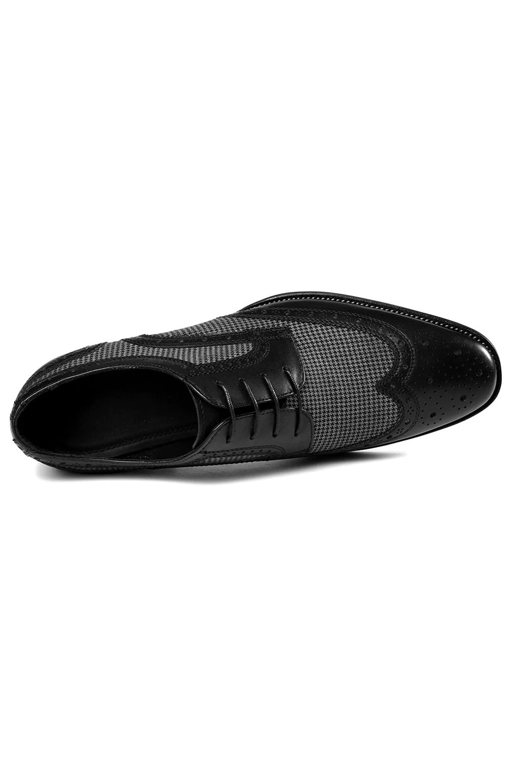 Chaussures décontractées en cuir jaune pour hommes - Image 13