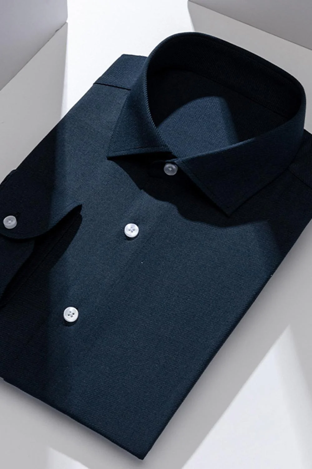 Chemise blanche à manches longues slim coupe - Image 2
