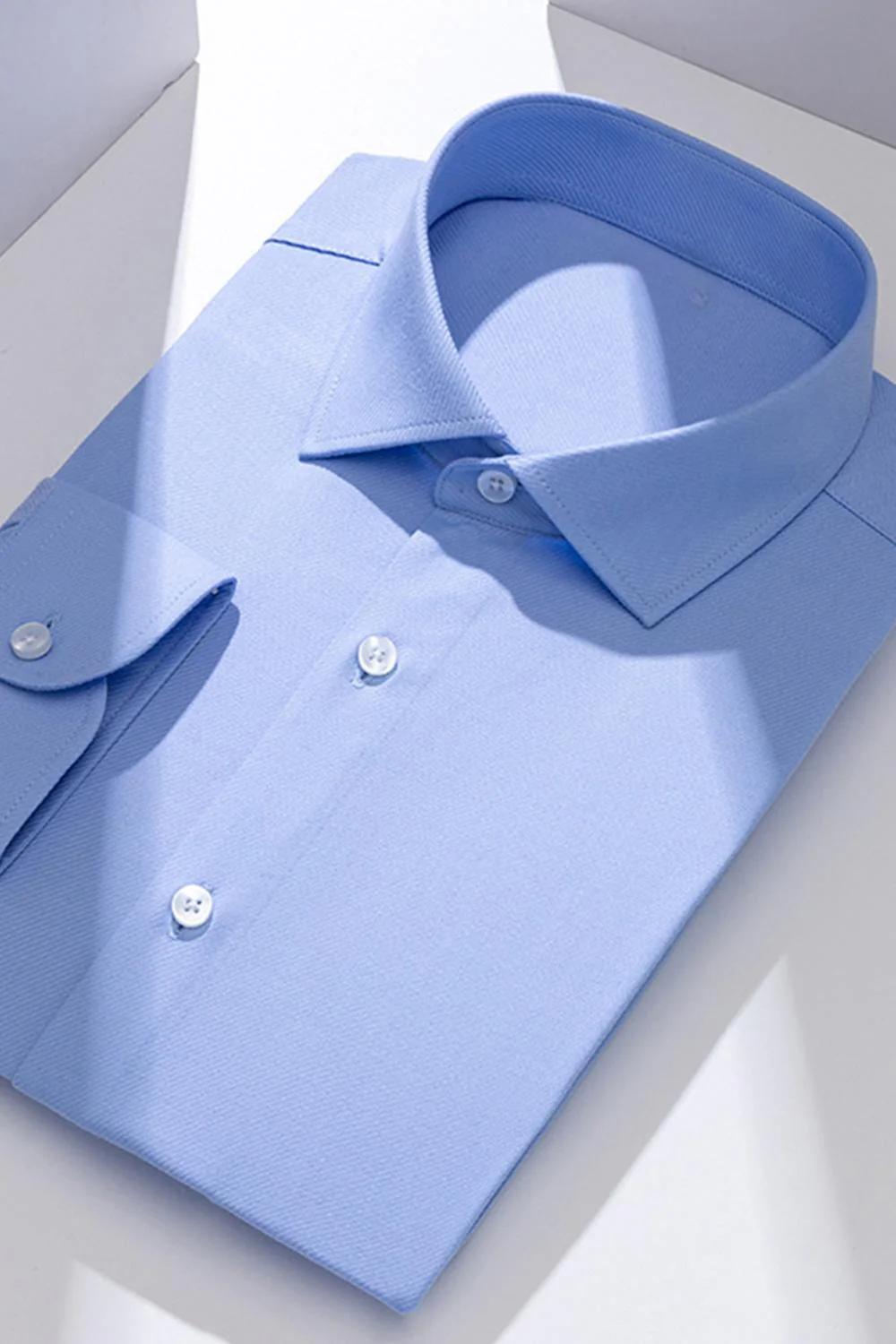 Chemise blanche à manches longues slim coupe - Image 3