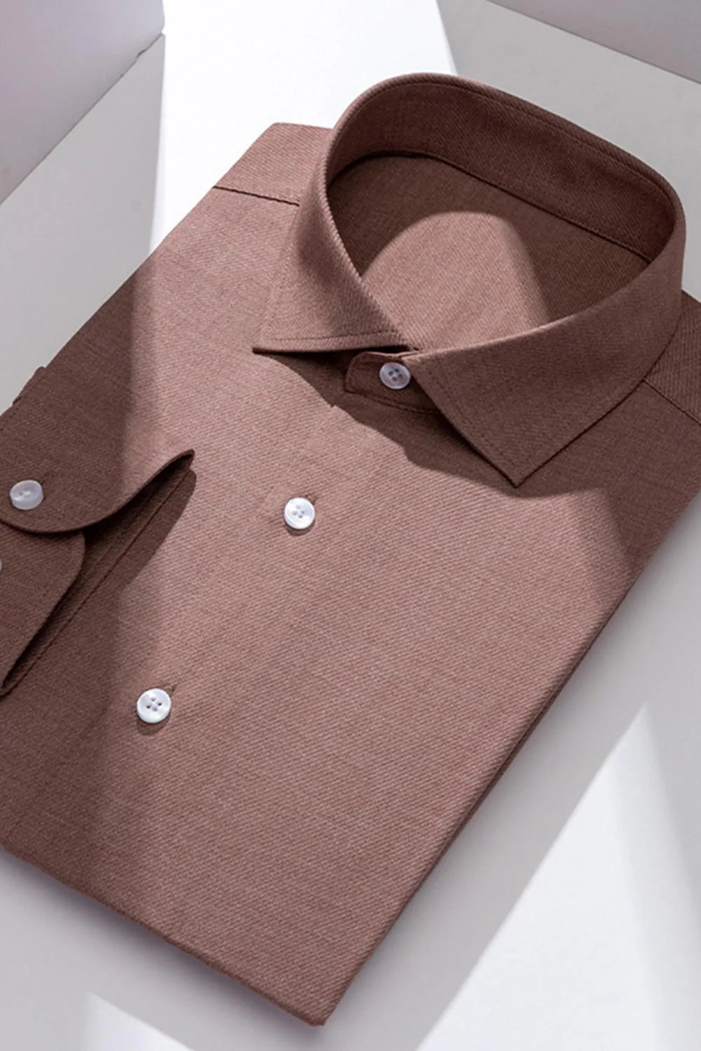 Chemise blanche à manches longues slim coupe - Image 4