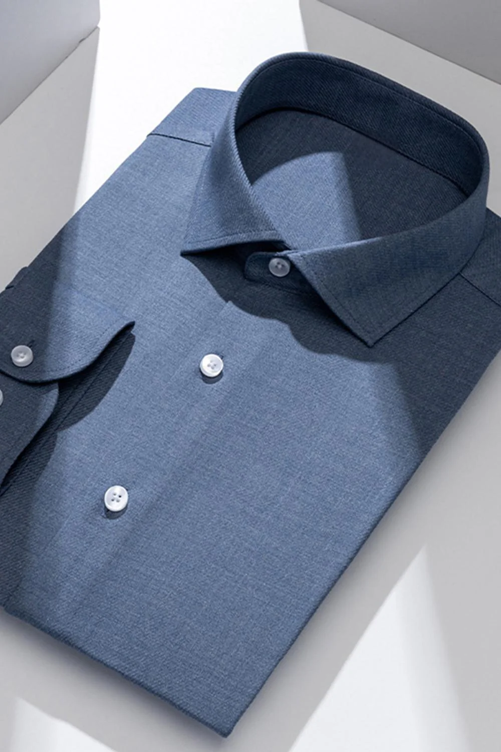 Chemise blanche à manches longues slim coupe - Image 5