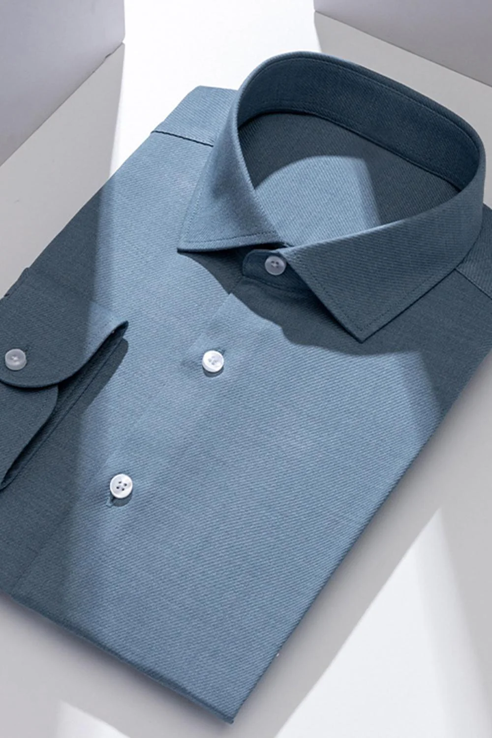Chemise blanche à manches longues slim coupe - Image 6