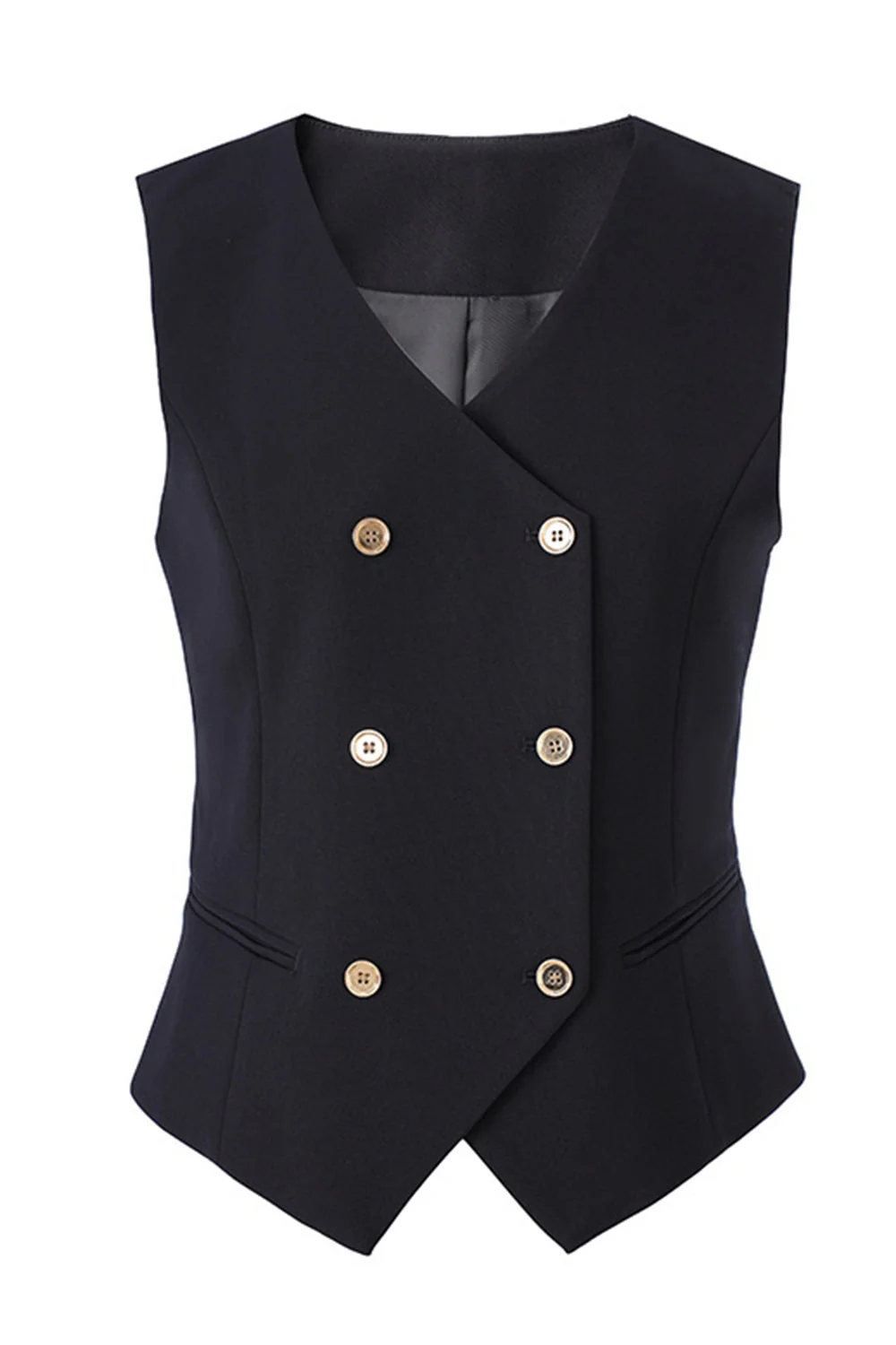 Costume de bal femme 3 pièces noir un bouton - Image 6