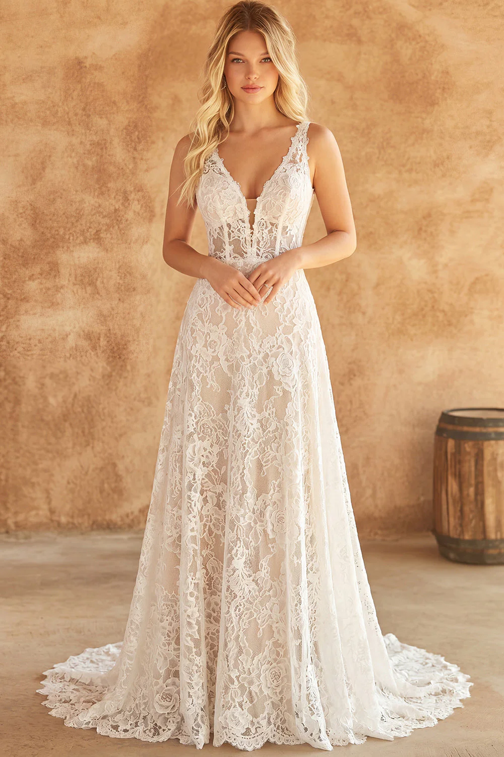 Robe de mariée bohème
