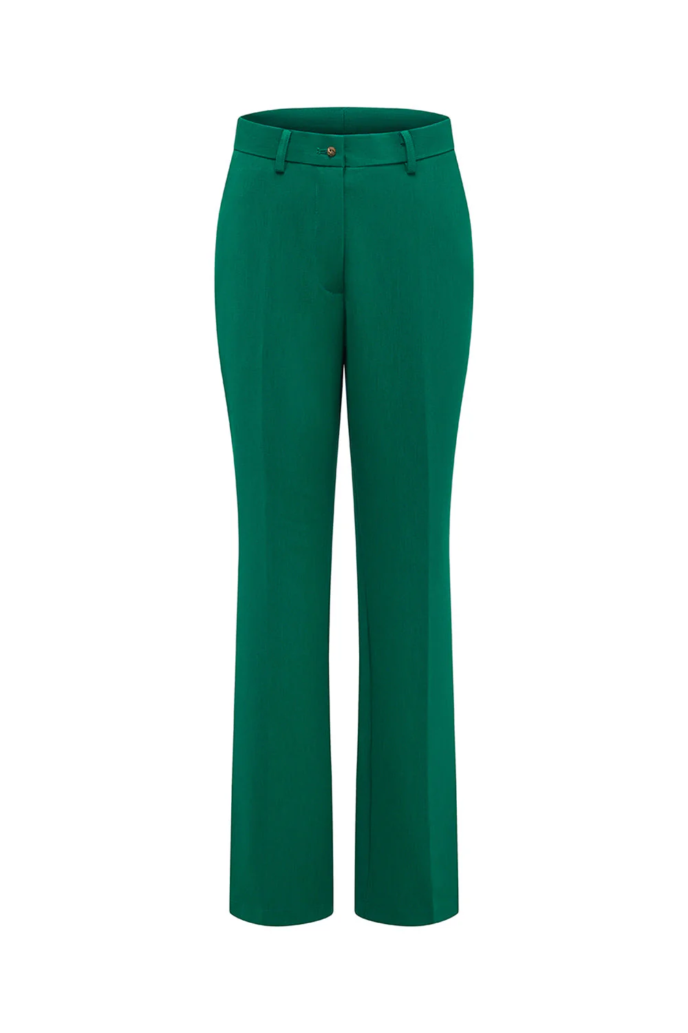 Costumes de bal 2 pièces vert foncé à double boutonnage avec manches évasées - Image 7