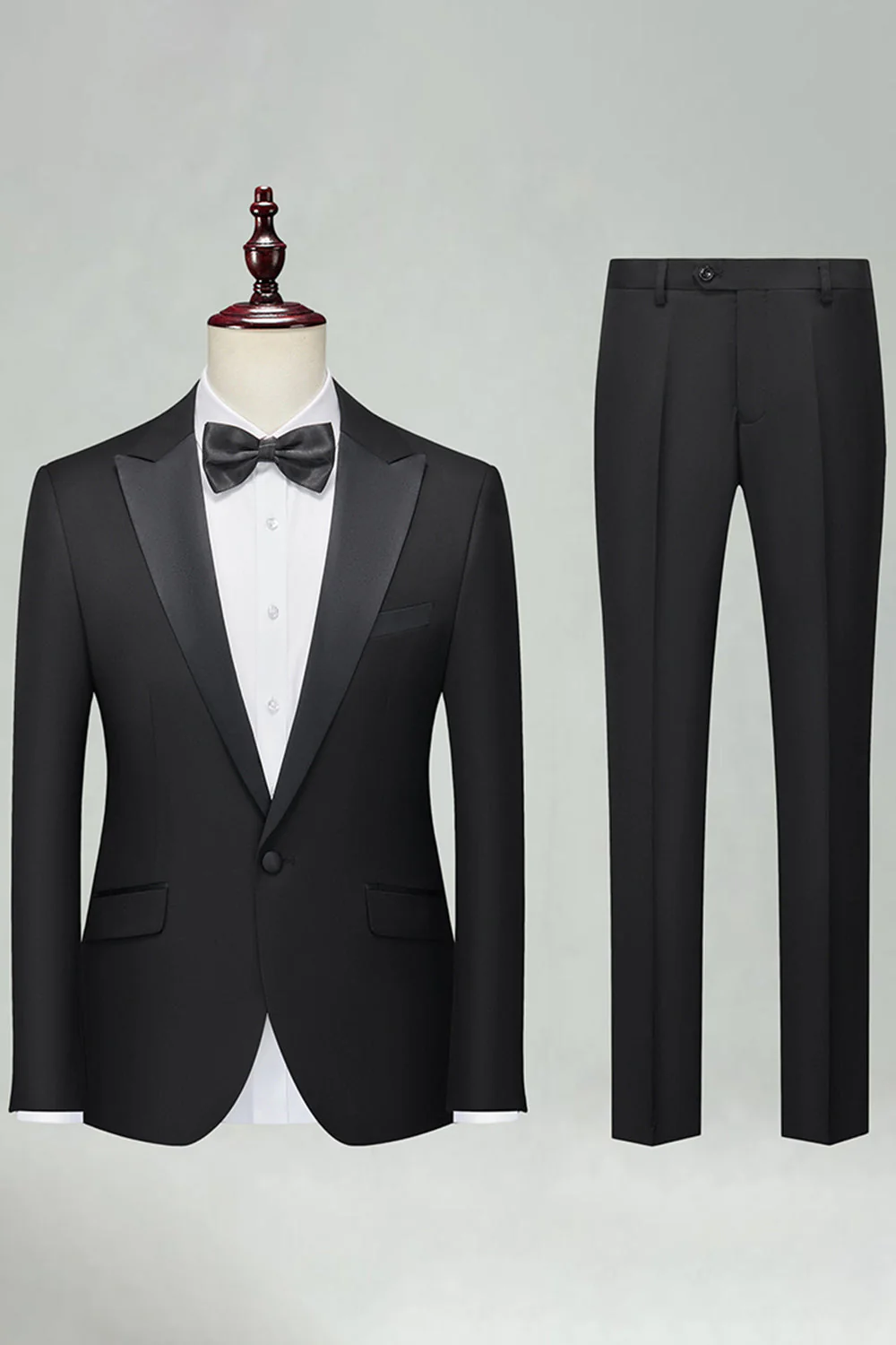 Costumes pour hommes Navy Peak Peak Slim Fit 2 pièces - Image 12