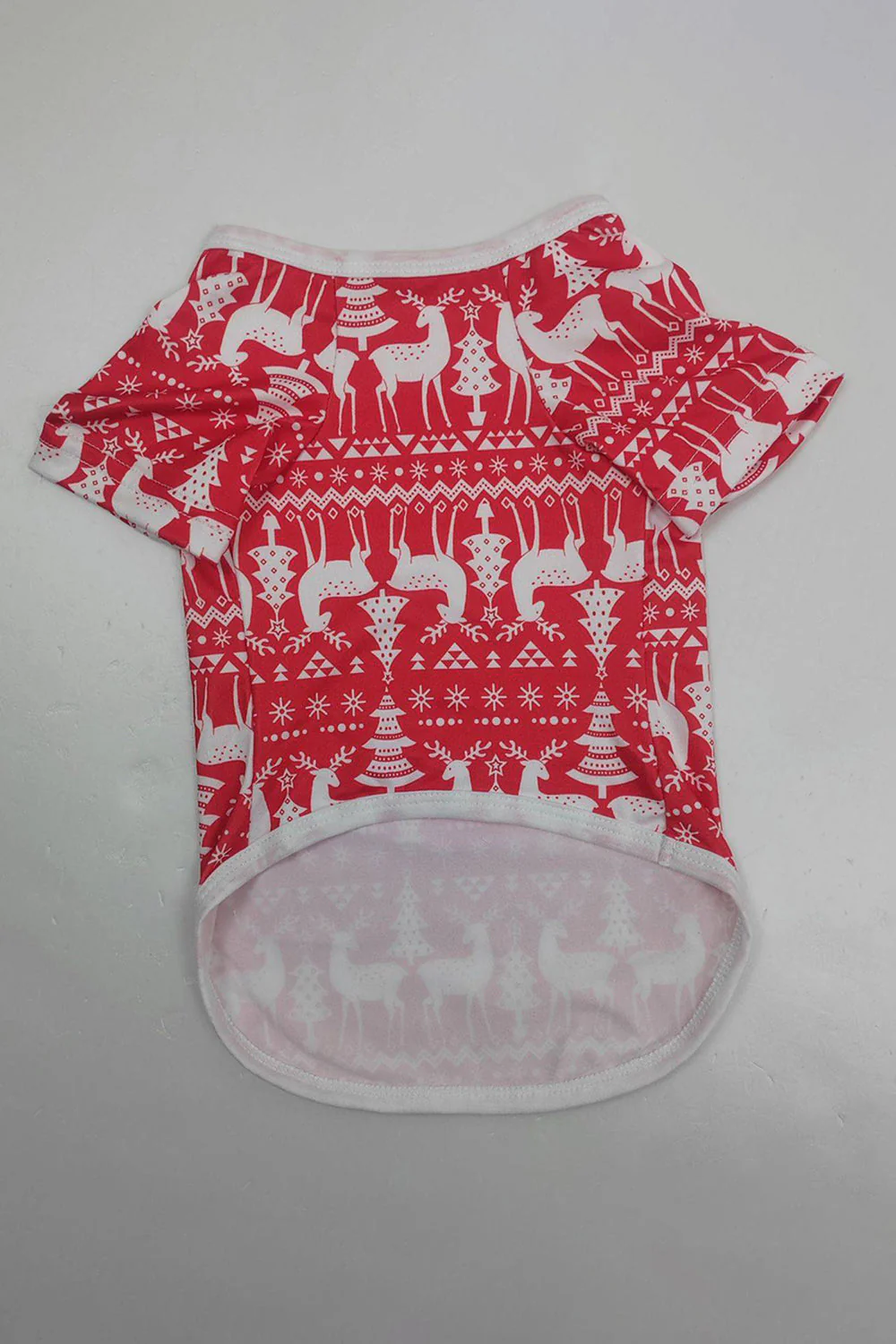 Ensemble pyjama assorti familial de Noël bonhomme de neige rouge - Image 14