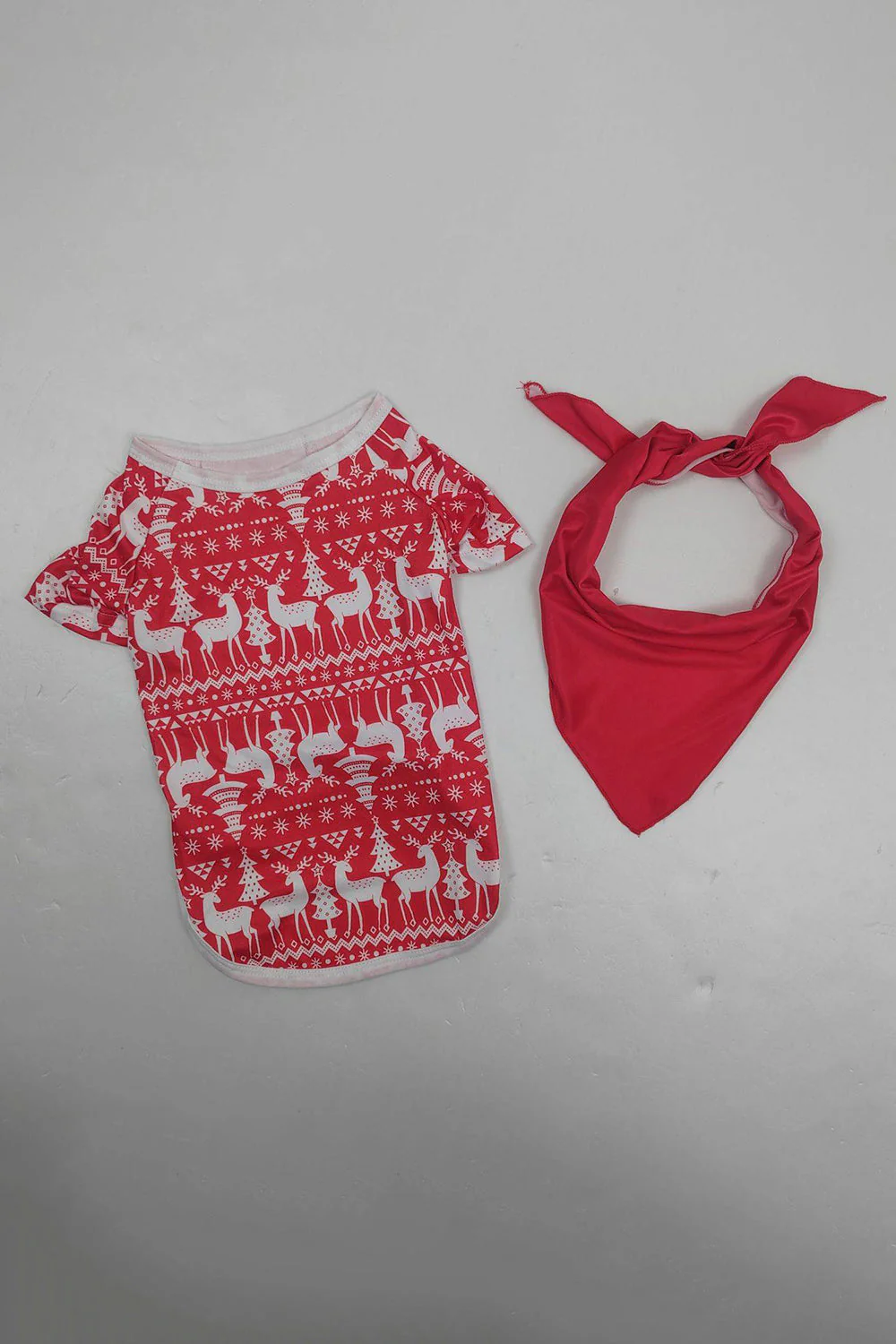 Ensemble pyjama assorti familial de Noël bonhomme de neige rouge - Image 15