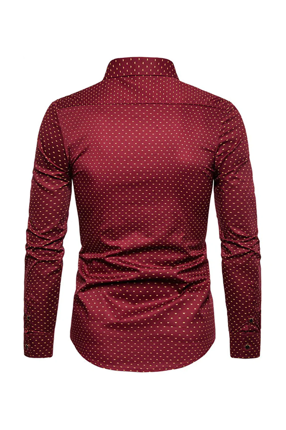 Fashion Print Long Manches Chemise taille homme Plus - Image 4