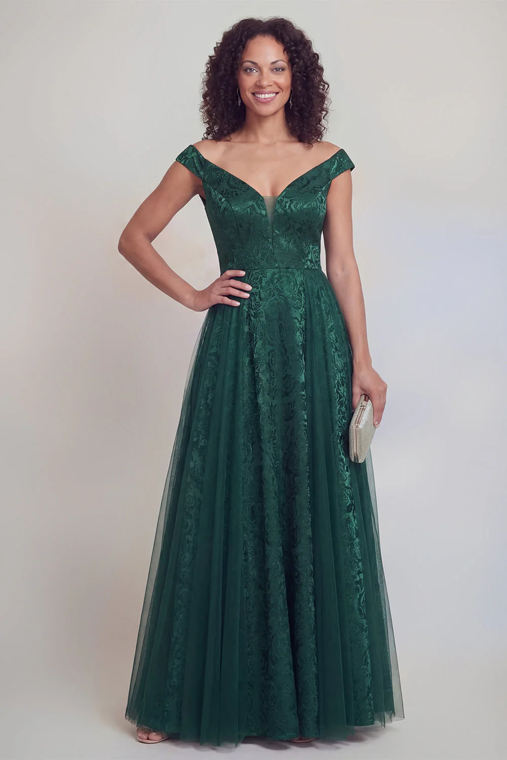 Fleur marine Une ligne longue de la robe de mariée - Image 11