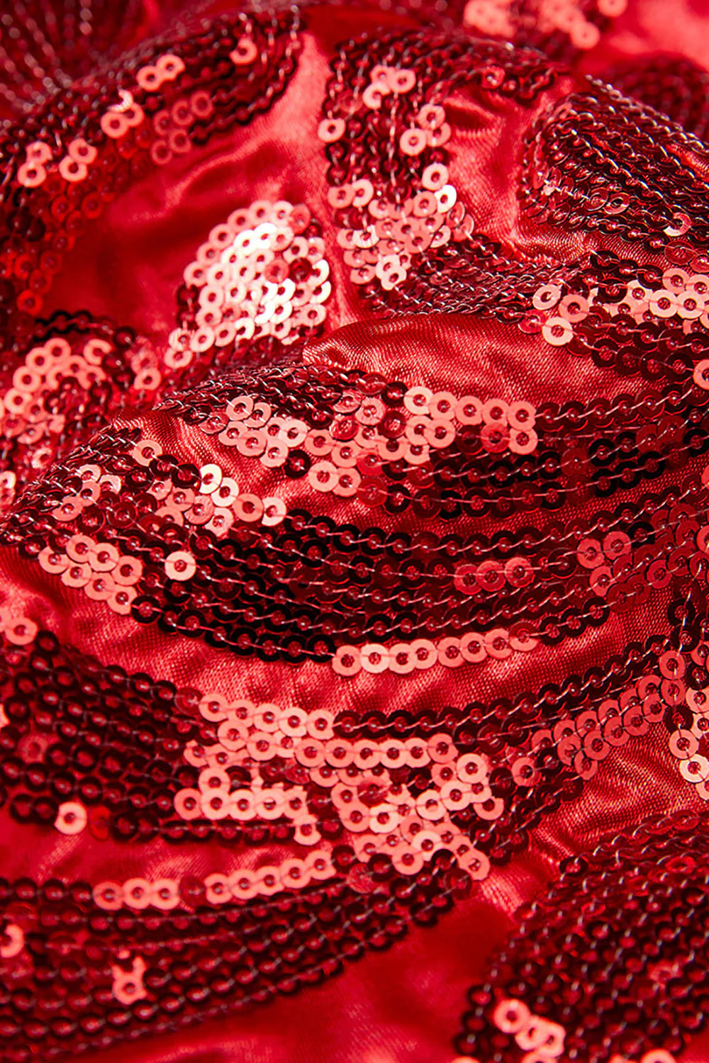 Veste de costume rouge à sequins pour homme - Image 3