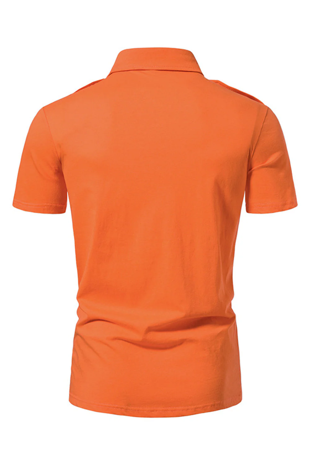 Hauts à manches courtes noirs slim fit pour hommes - Image 8