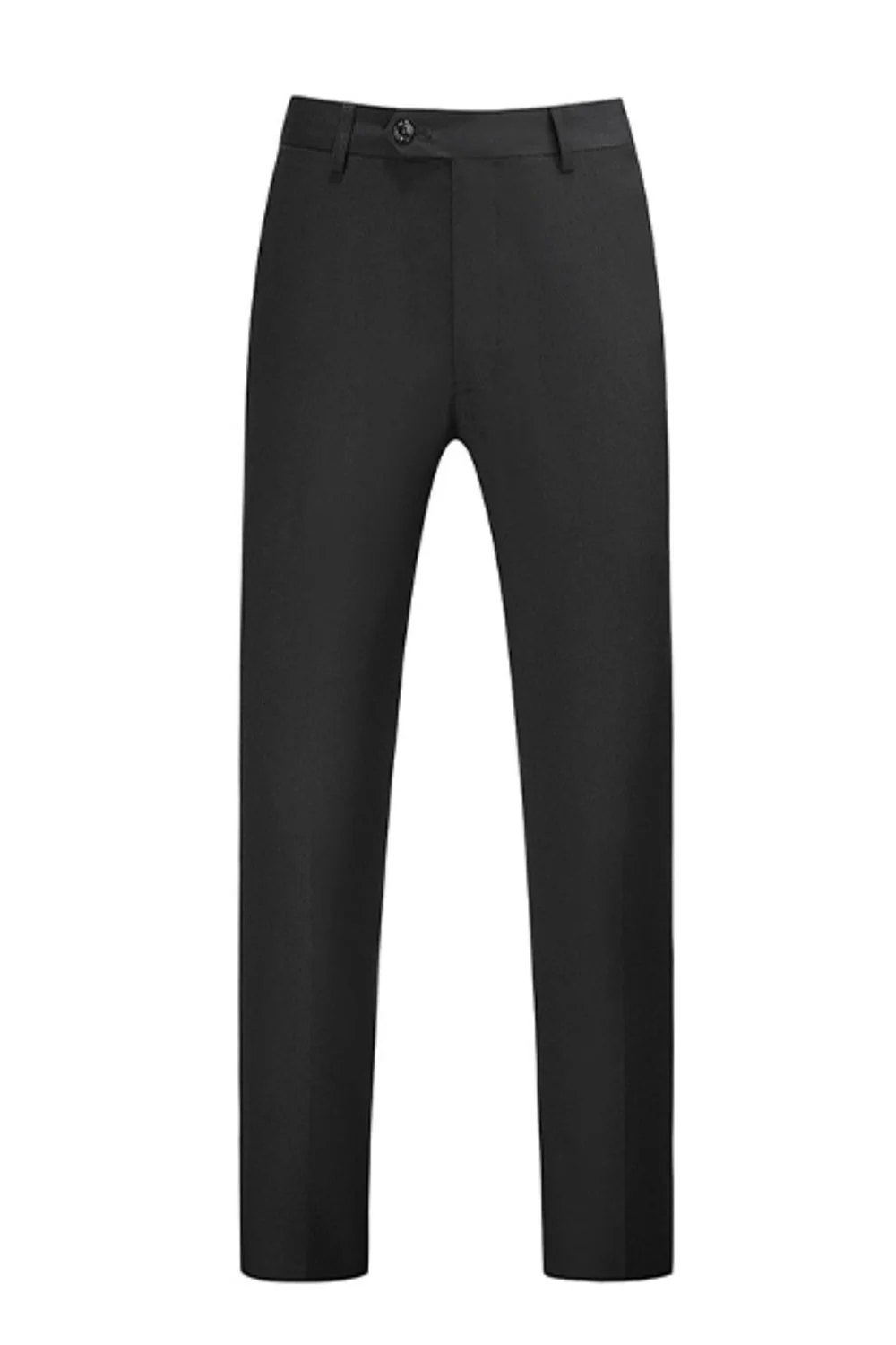 Jacquard rouge 3 pièces pour hommes Revers cranté Parti Costume - Image 4
