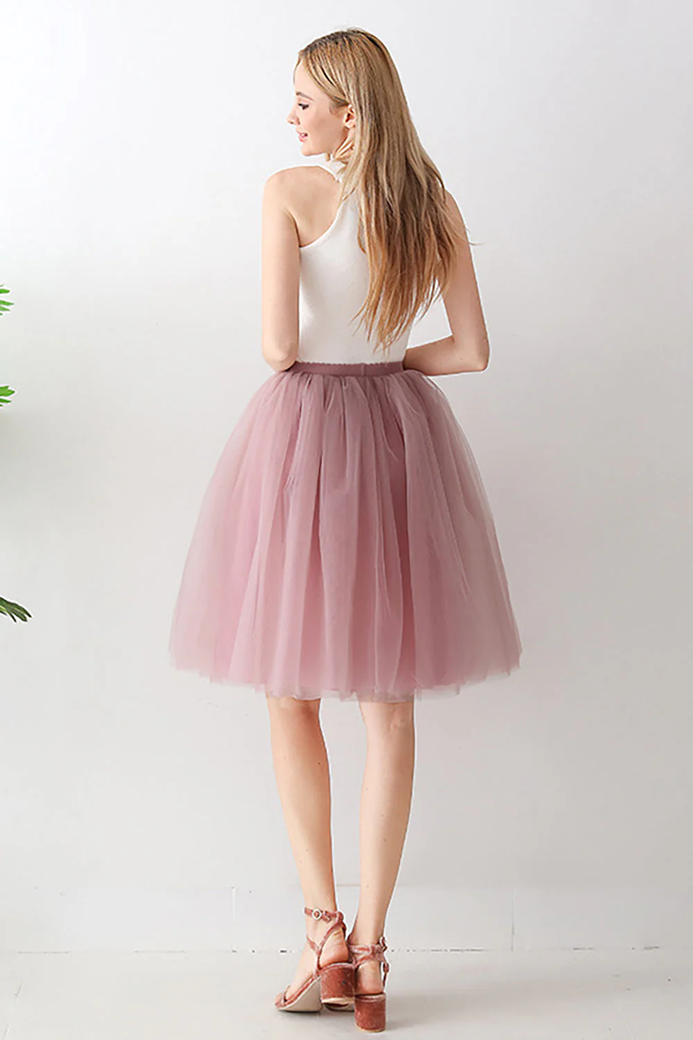 Jupe Tutu en tulle élastique classique à 5 couches - Image 12