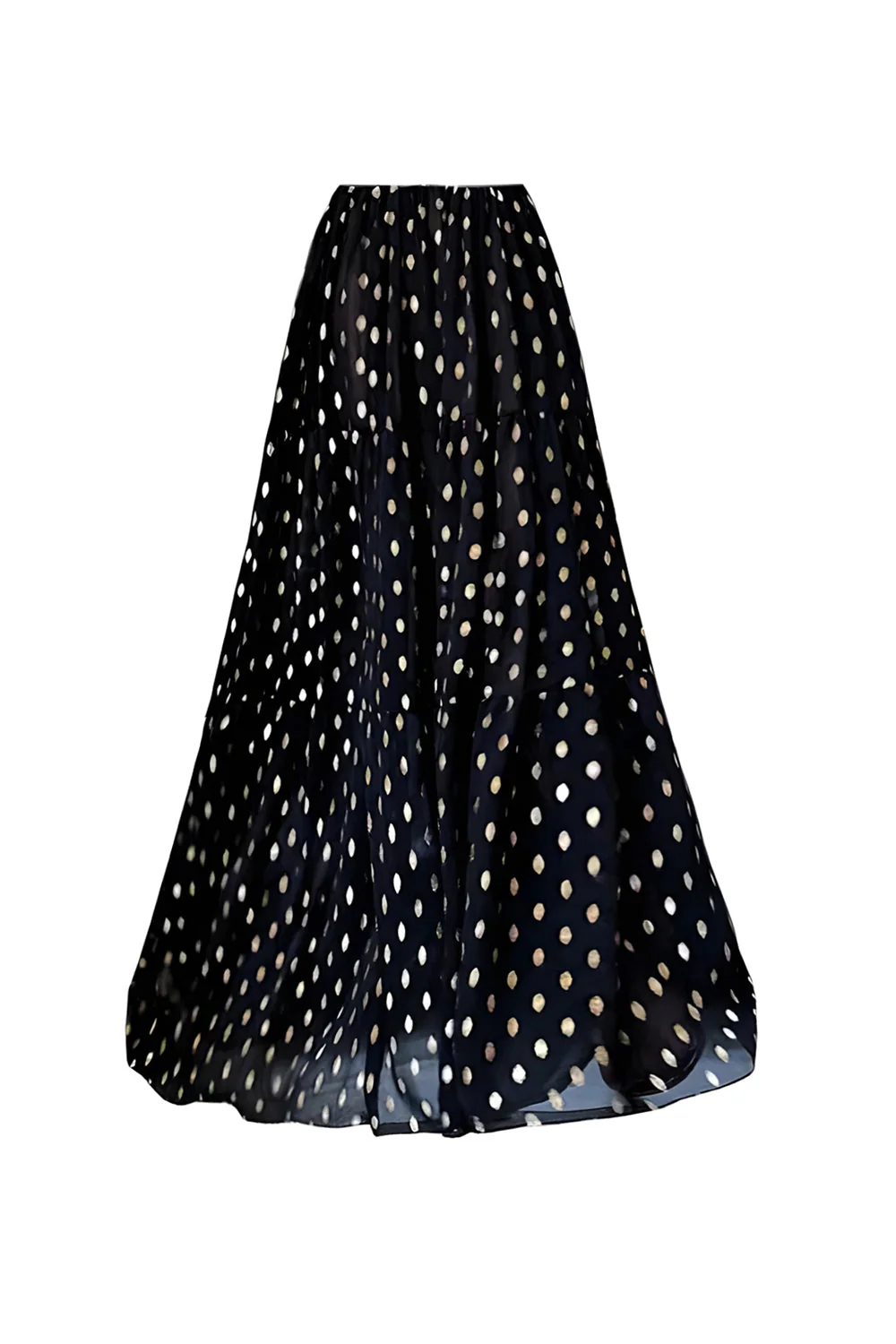 Maillot de bain à poches blanches noires à bretelles fines en deux pièces découpées avec couverture - Image 3