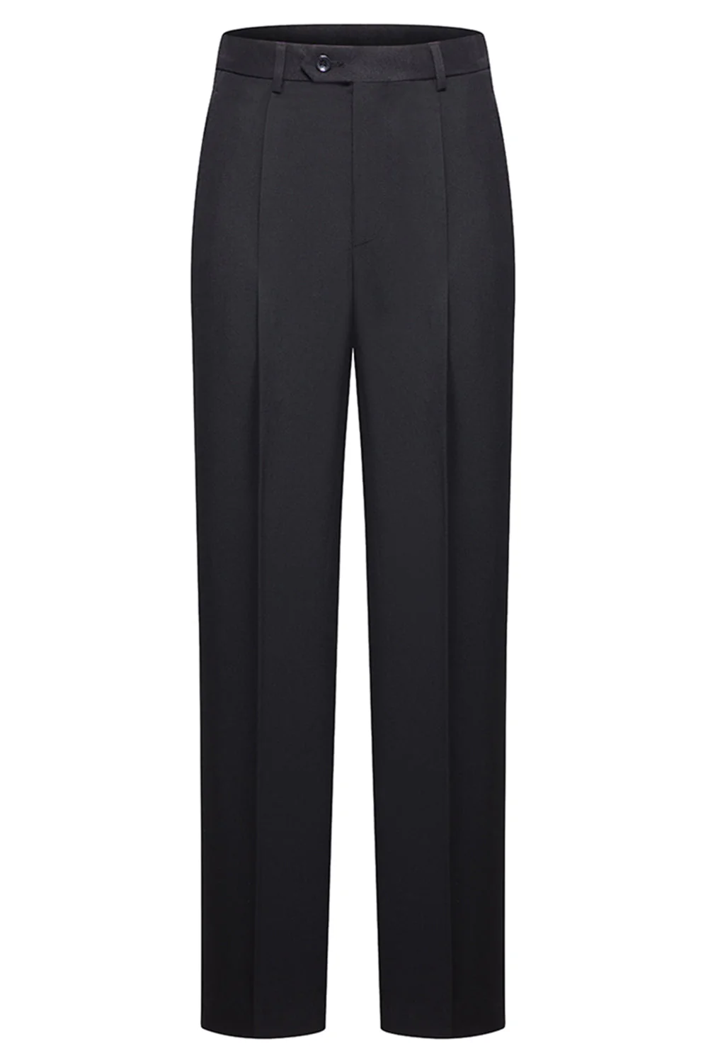 Noir 3 pièces à revers en pointe ajusté costumes de mariage pour hommes - Image 7