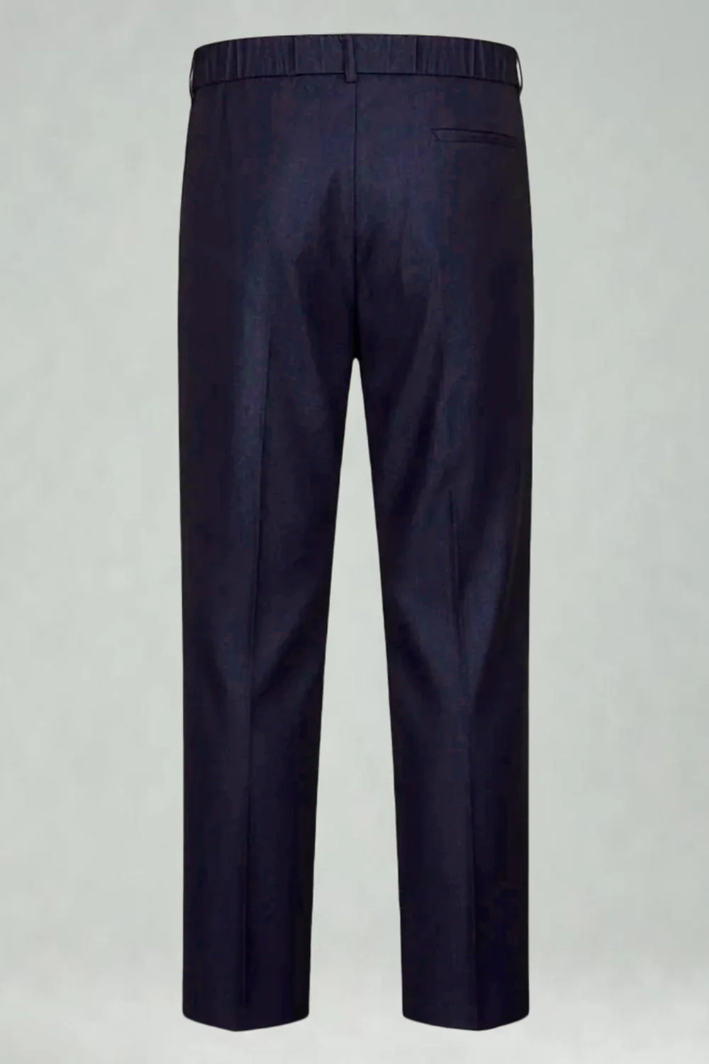 Pantalon de costume homme à jambes droites bleu foncé - Image 3