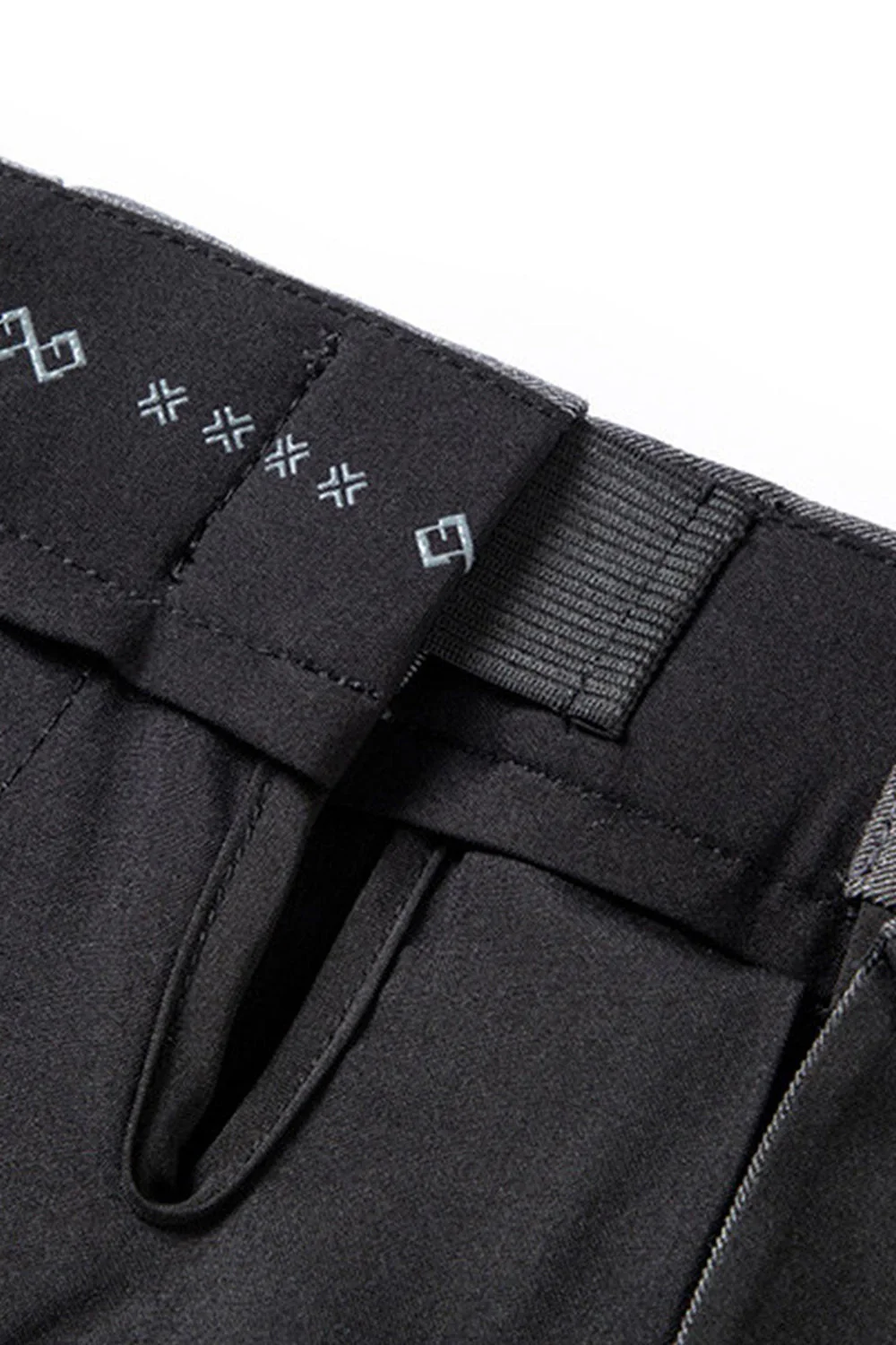 Pantalon Pantalon Homme Gris Foncé à Jambes Droites - Image 6