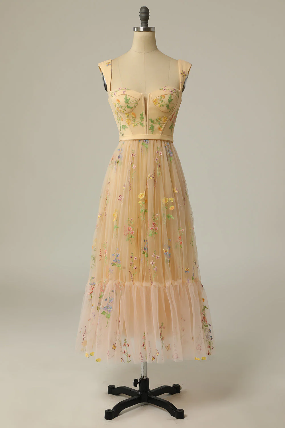 Princess A Line Sweetheart Light Purple Long Prom Dress avec Broderie - Image 17