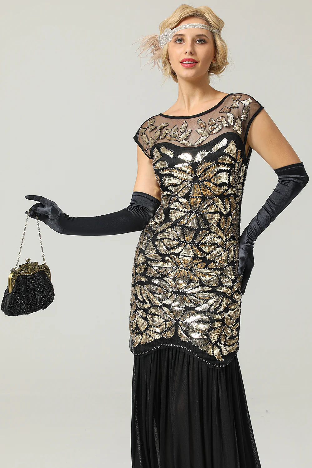 Robe 1920 à paillettes - Image 4