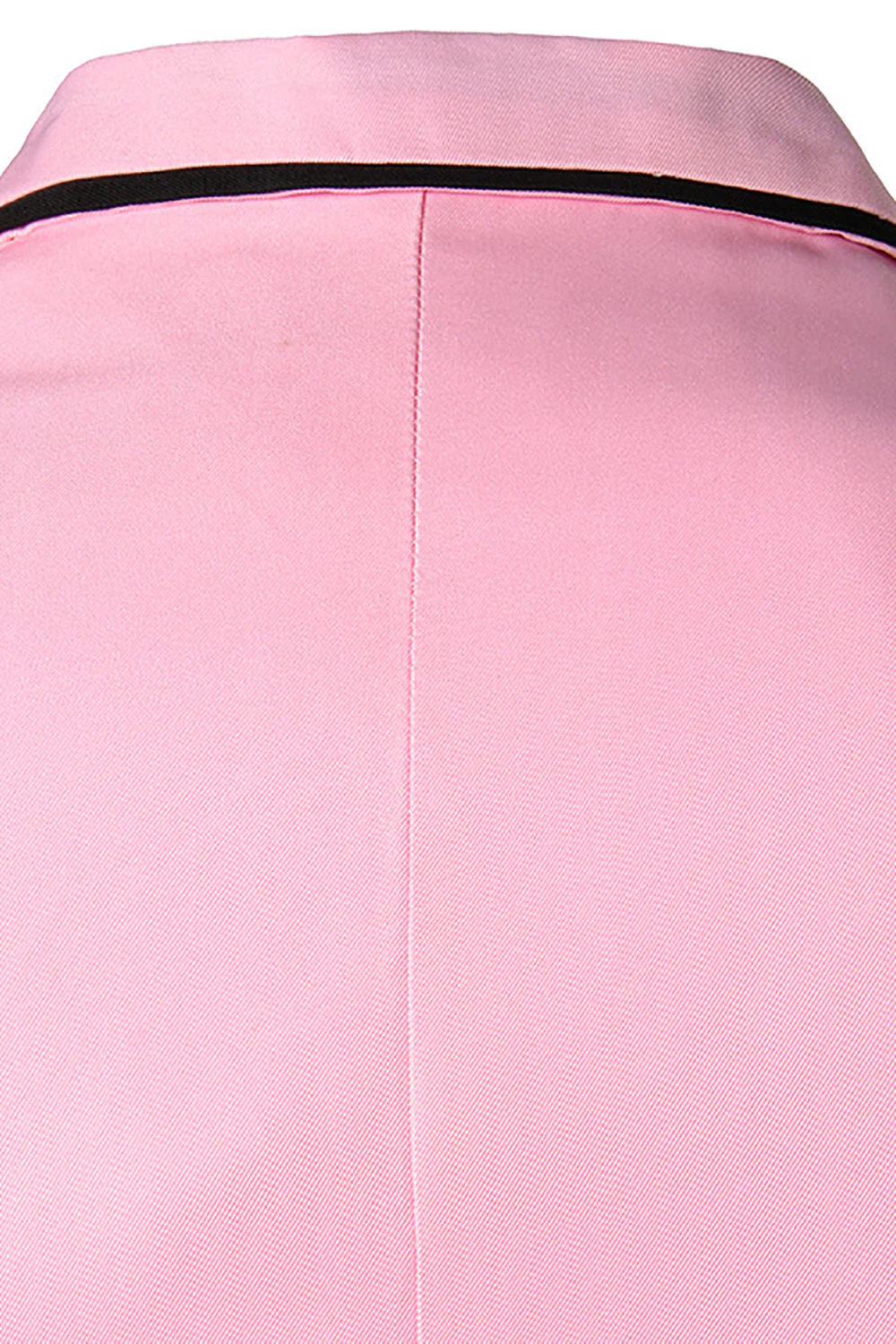 Revers à encoches roses Blazer de bal pour hommes - Image 4