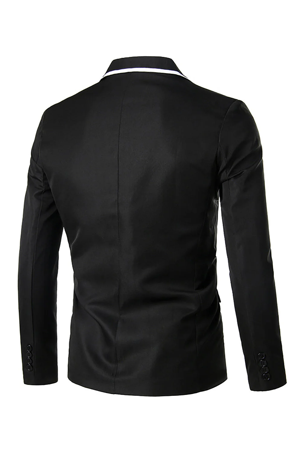 Revers à encoches roses Blazer de bal pour hommes - Image 6