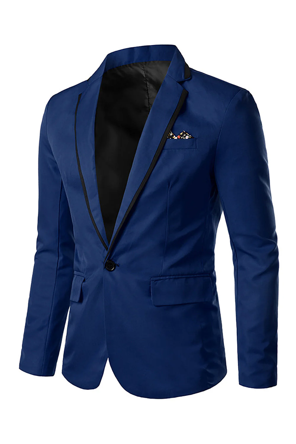 Revers à encoches roses Blazer de bal pour hommes - Image 7