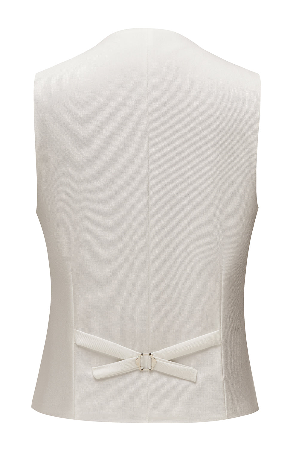 Revers châle blanc 3 pièces Costumes pour hommes - Image 5