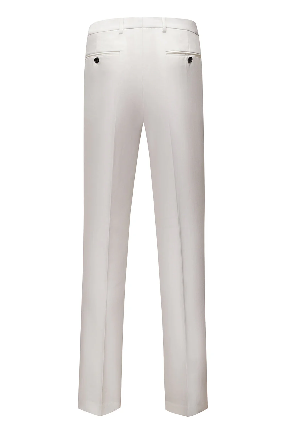 Revers châle blanc 3 pièces Costumes pour hommes - Image 7