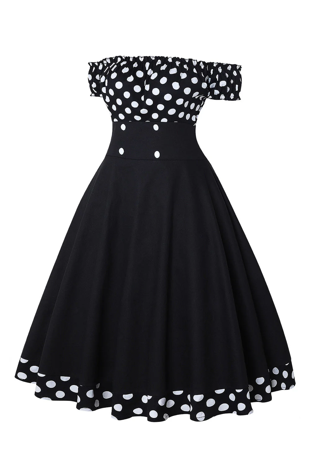 Robe à pois des années 50 - Image 2