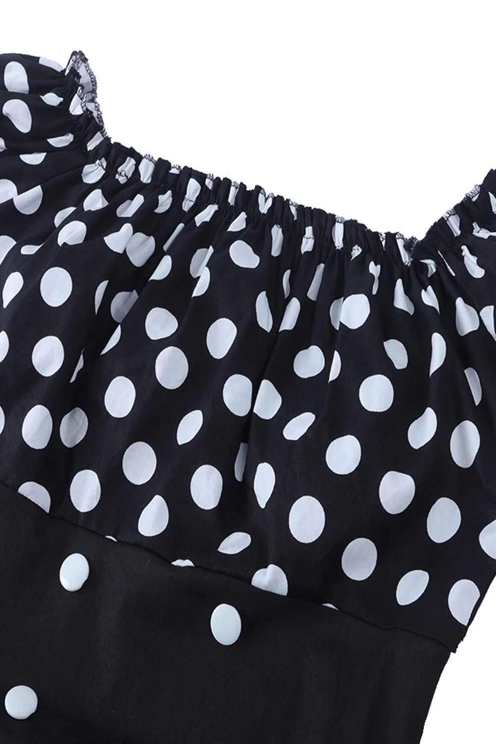 Robe à pois des années 50 - Image 4