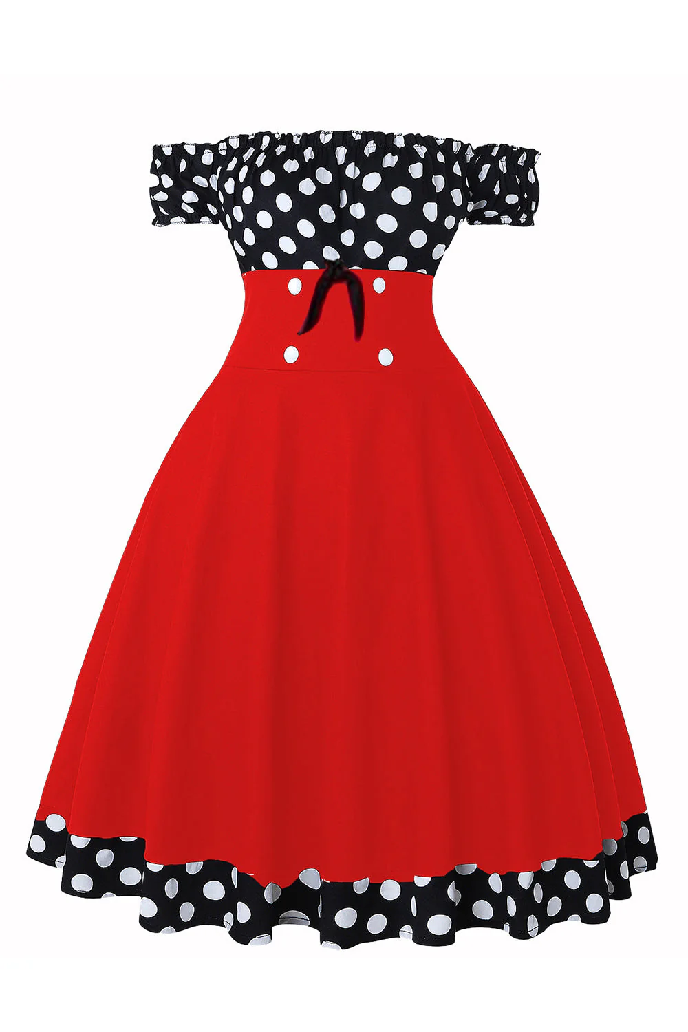 Robe à pois des années 50 - Image 8