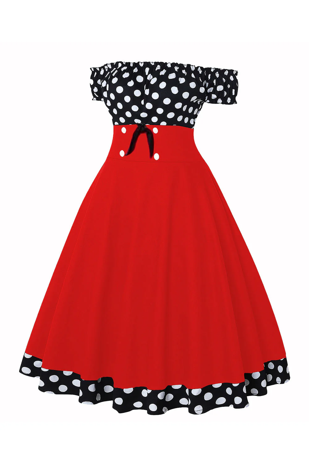 Robe à pois des années 50 - Image 9